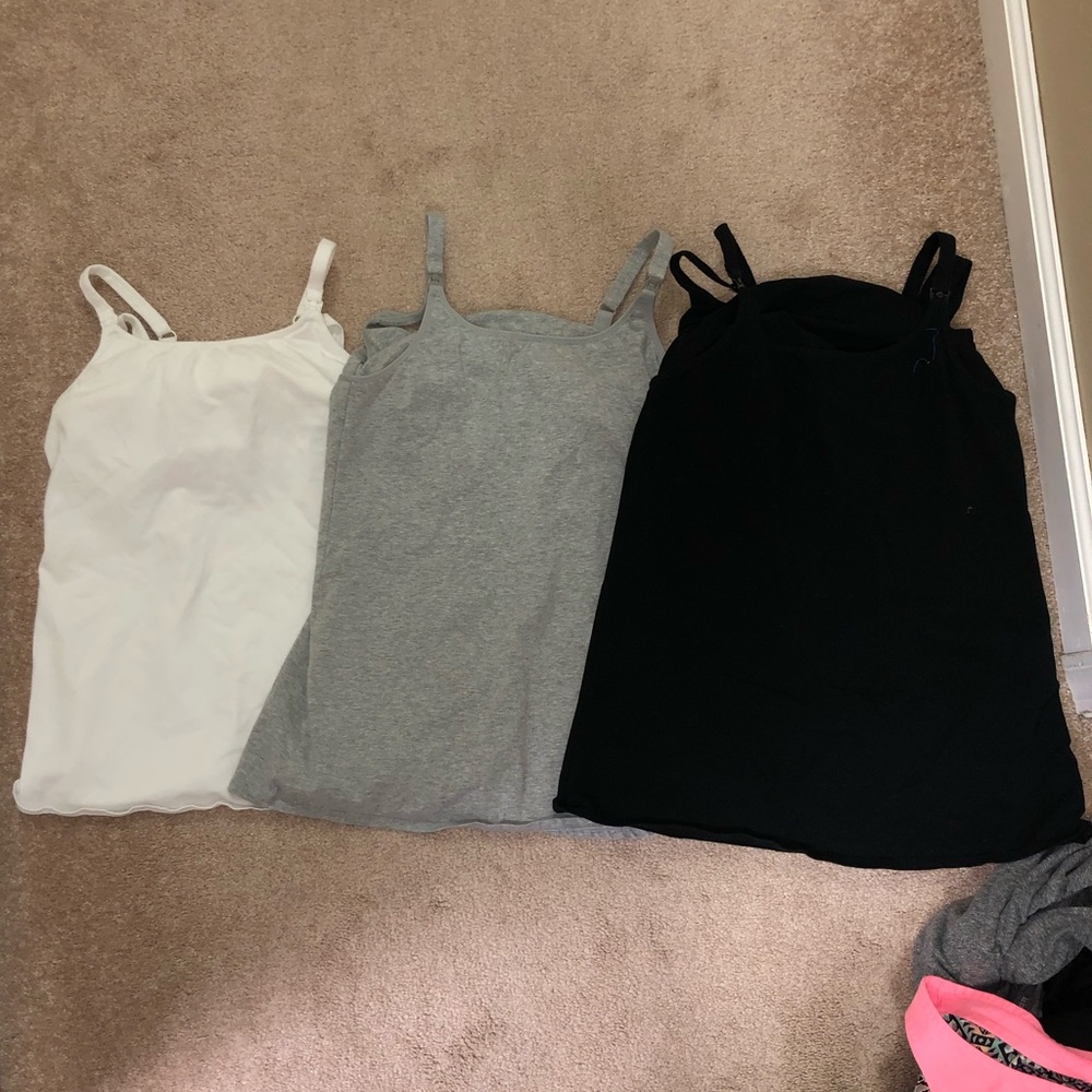 Nursing tank tops